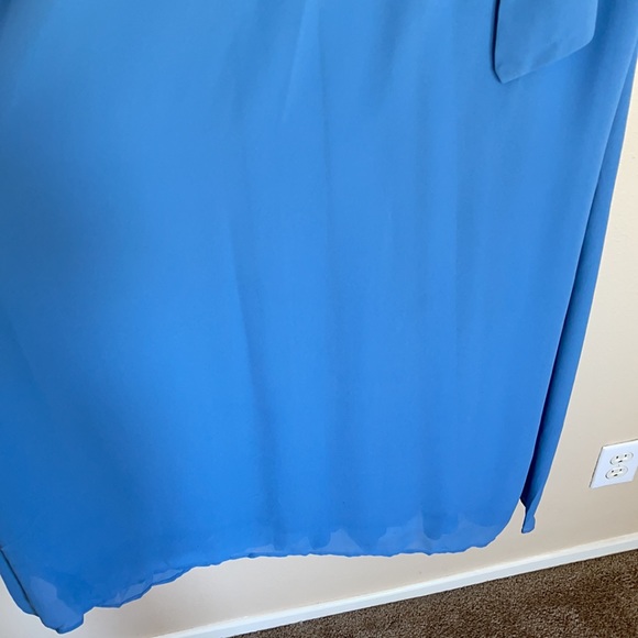 Show me your MuMu blue ruffle maxi dress - Picture 8 of 12